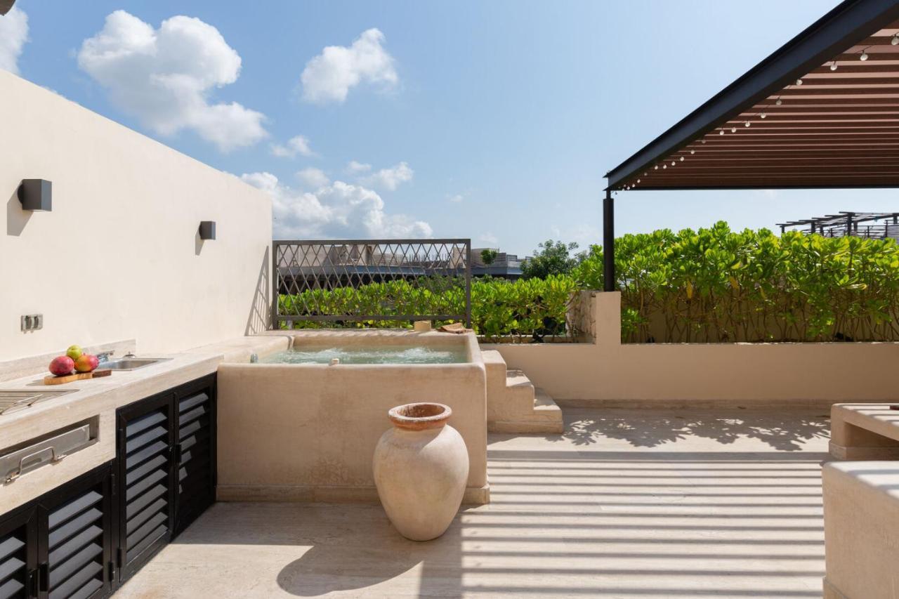 Exclusive Paramar Ve Penthouse In Tulum By Lockey Best For Walking To Commercial Zone In Aldea Zama Camera foto