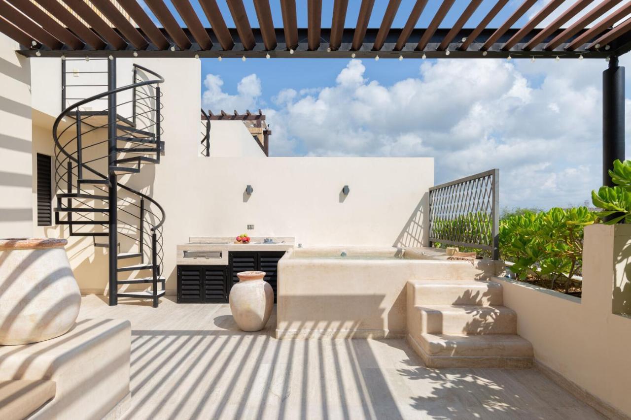 Exclusive Paramar Ve Penthouse In Tulum By Lockey Best For Walking To Commercial Zone In Aldea Zama Camera foto