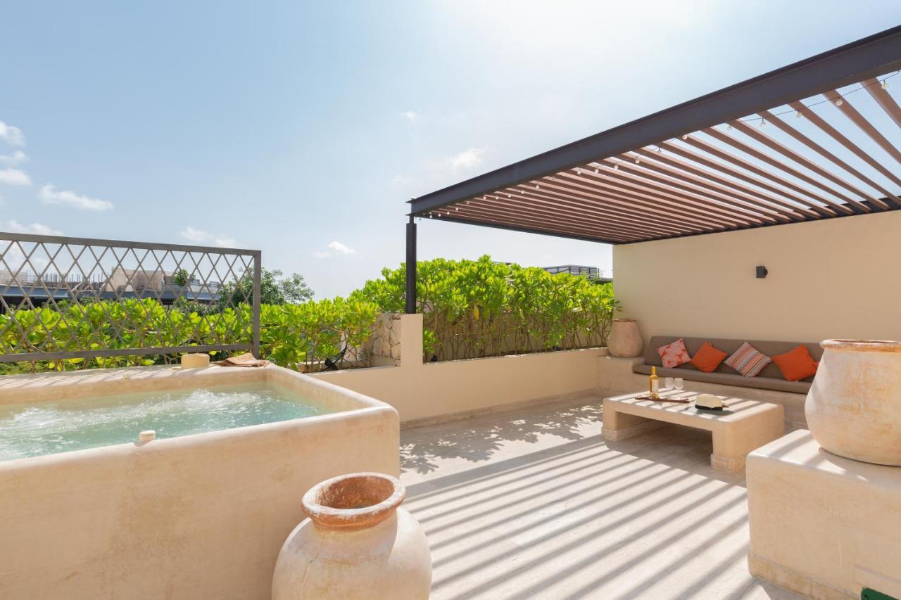 Exclusive Paramar Ve Penthouse In Tulum By Lockey Best For Walking To Commercial Zone In Aldea Zama Esterno foto