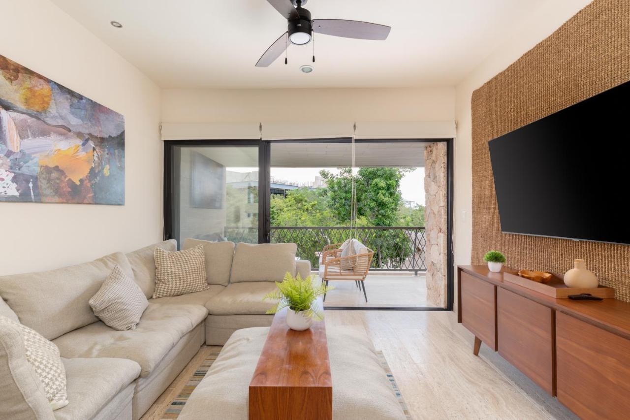 Exclusive Paramar Ve Penthouse In Tulum By Lockey Best For Walking To Commercial Zone In Aldea Zama Esterno foto