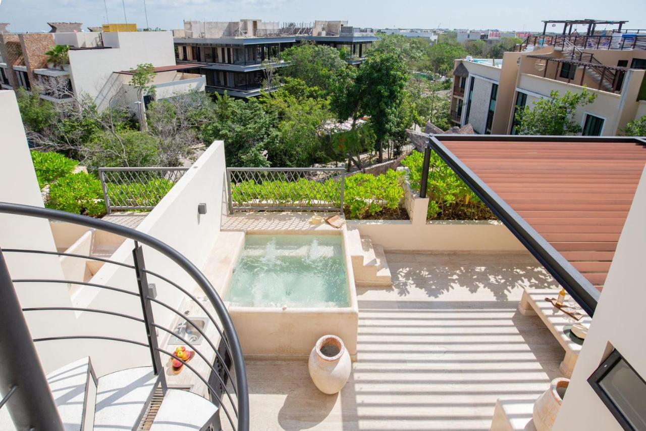 Exclusive Paramar Ve Penthouse In Tulum By Lockey Best For Walking To Commercial Zone In Aldea Zama Esterno foto